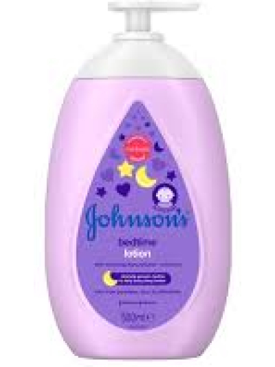 JOHNSONS BEDTIME LOTION PUMP 500ML