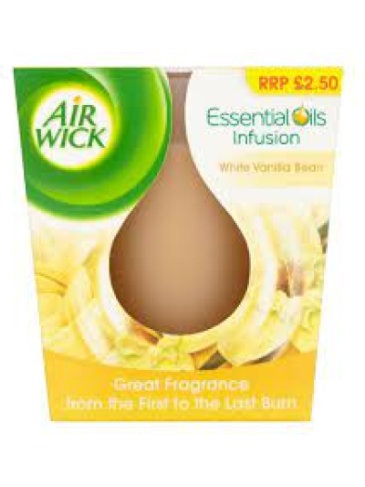 AIR WICK CANDLE VANILLA 105G PM