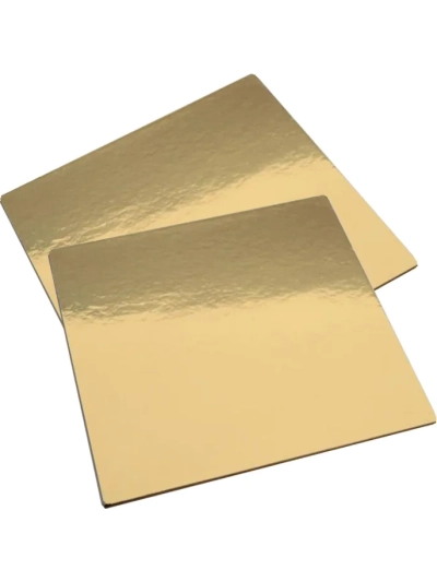 12IN GOLD SQUARE CAKE BOARD