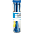 STATUS MIXED COLOUR CABLE TIES 100 PACK