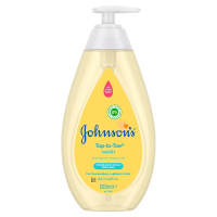 JOHNSON'S TOP TO TOE WASHMILD & GENTLE NEWBORN CARE, 500ML
