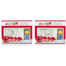 PAINT YOUR OWN CERAMIC PLATE SANTA-REINDEER
