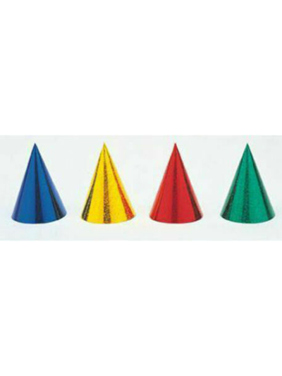 UNIQUE ASST PRISMATIC HATS PK8