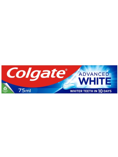 COLGATE ADVANCED WHITE TOOTHPASTE, 75ML