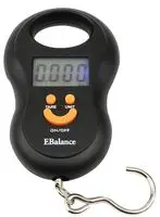 PORTABLE ELECTRONIC SCALE WITHOUT STRAP