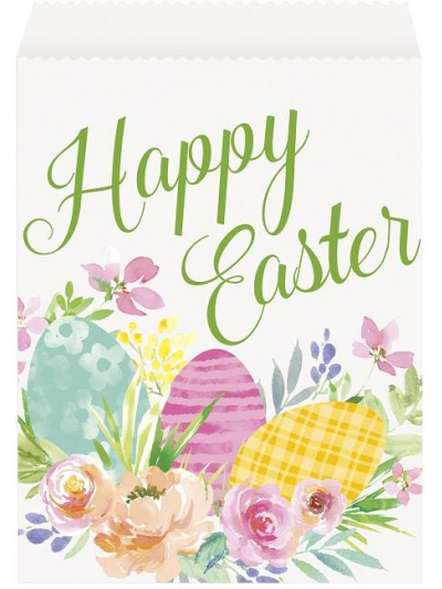 EASTER WATER COLOUR PASTEL TREAT BAGS 8