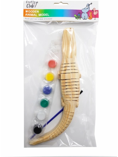 CRAFTY CLUB PAINT YOUR OWN WOODEN MODEL
