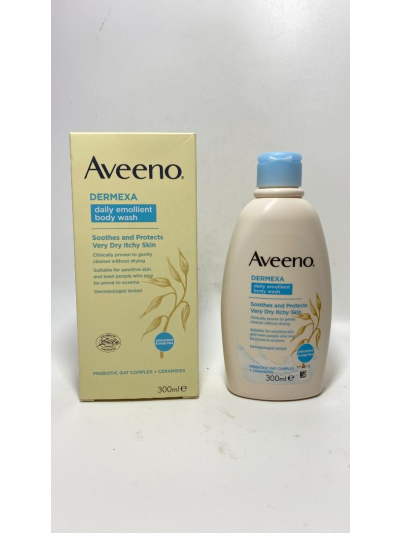 AVEENO DAILY EMOLLIENT BODY WASH 300ML