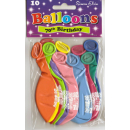 S/ELVIN AGE 70 BALLOONS PK10