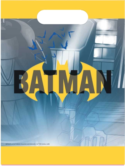 UNIQUE BATMAN LOOT BAGS PK8