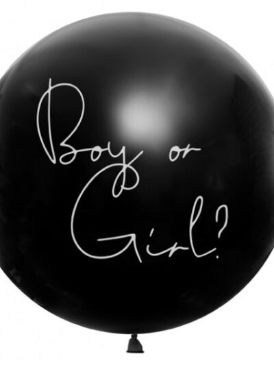 GENDER REVEAL BOY/GIRL W/BLUE CONFETTI