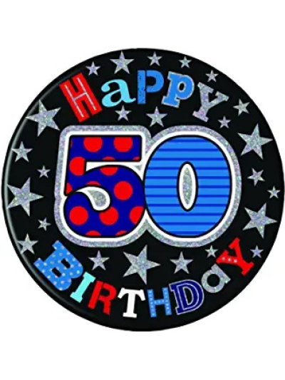 S/ELVIN JUMBO BADGE AGE 50 MALE