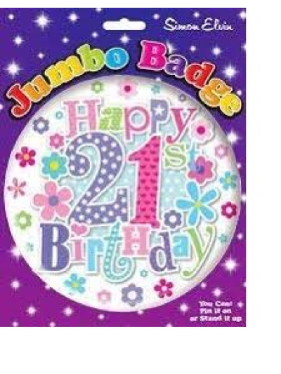 S/ELVIN JUMBO BADGE AGE 21 FEMALE