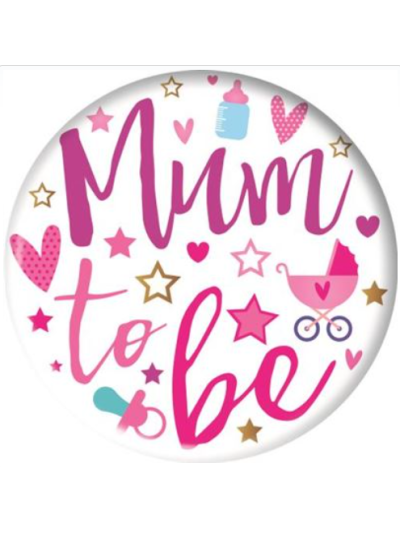 S/ELVIN JUMBO BADGE MUM TO BE