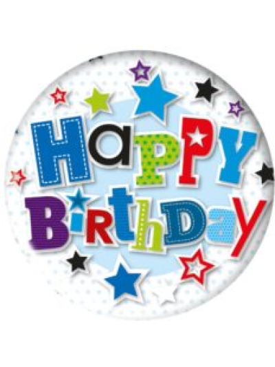 S/ELVIN JUMBO BADGE HPY BDAY
