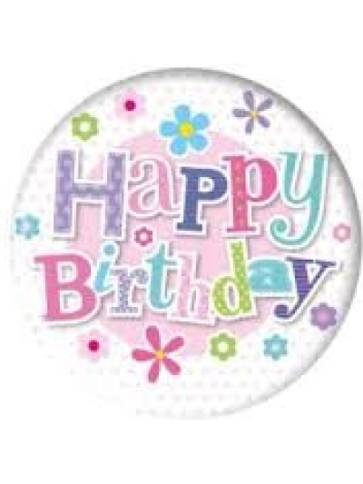 S/ELVIN JUMBO BADGE HPY BDAY