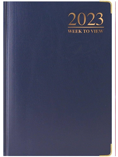 A5 2023 DIARY WTV HARDBACK/BLUE