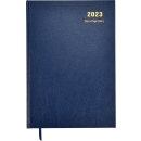 A5 DIARY 2024 DAY A PAGE HARBACK - BLUE