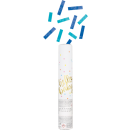 UNIQUE HELLO BABY BLUE CONFETTI CANNON