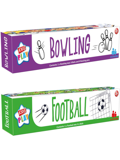 BOWLING & FOOTBALL MAT GAME