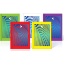 SILVINE A5 CASEBOUND FASHION BOOK ASSORTED SOLD SINGLE