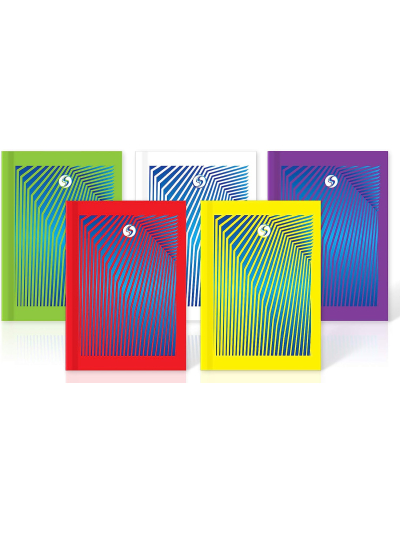 SILVINE A5 CASEBOUND FASHION BOOK ASSORTED SOLD SINGLE