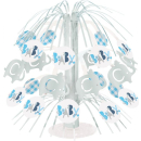 UNIQUE BLUE ELEPHANT FOIL CASCADE CENTREPIECE