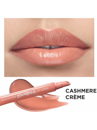 REVLON KISS PLUMPING LIP CREME- 500 CASHMERE CREME