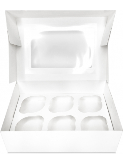 ESSENTIAL 6 CUPCAKE BOX PK3