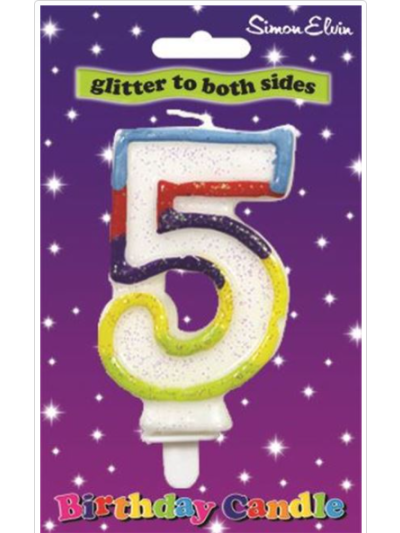 SIMON ELVIN NUMBER CANDLE-5