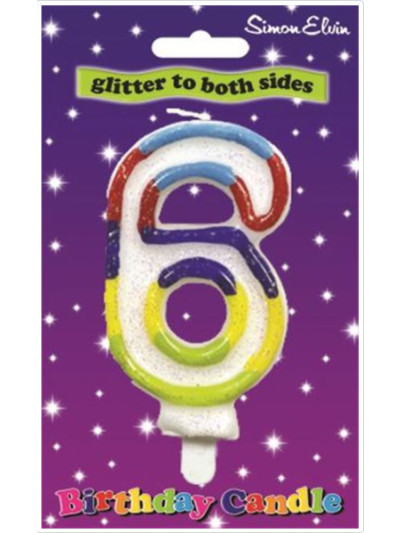 SIMON ELVIN NUMBER CANDLE -6