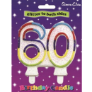 SIMON ELVIN GLITTER NUMBER CANDLE-60