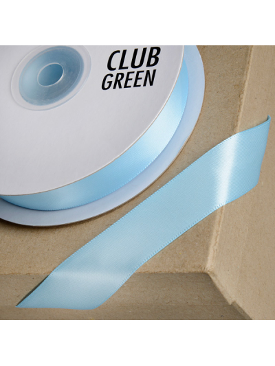 DELUXE SATIN RIBBON 15MMX25 BLUE