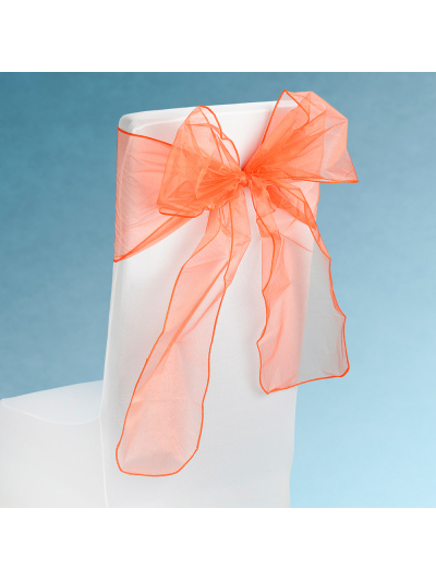 SNOW SHEER CHAIR TIE ORANGE