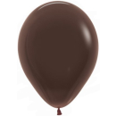 SEMPERTEX 12IN ROUND FASHION CHOCOLATE BALLOONS PK50