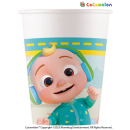 COCOMELON PAPER CUPS 200ML PK8