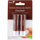 PRETTY MOISTURISING LIP BALM "COCONUT" PACK OF 12