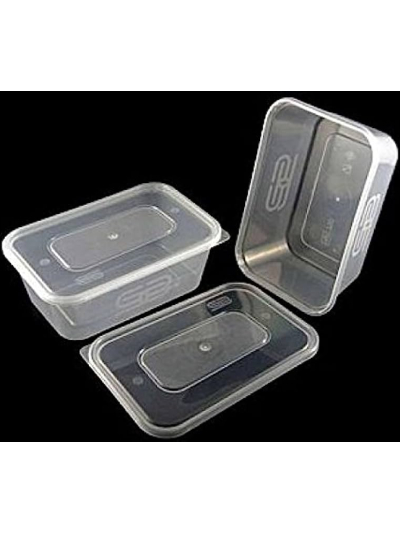 SATCO 1000CC MICROWAVE CONTAINER W/LIDS PK25
