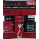 REVLON COLRSTAY GEL ENVY LONGWEAR NAIL ENAMEL-750 ROULETTE RUSH PACK OF 2