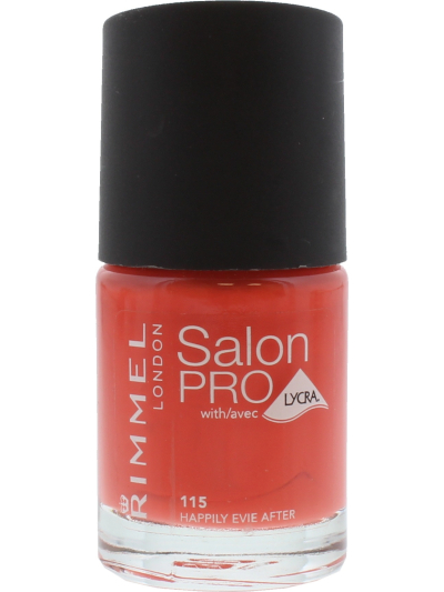 RIMMEL LONDON SALON PRO NAIL POLISH - 115 HAPPILY EVIE AFTER