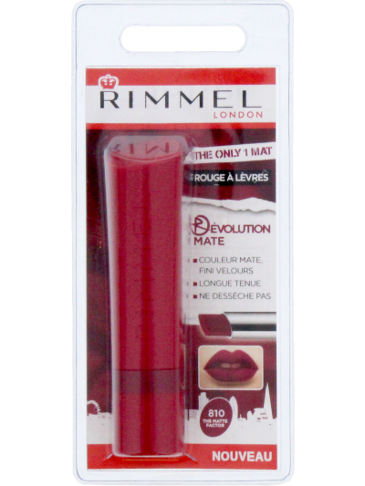 RIMMEL LONDON THE ONLY 1 LIPSTICK- 810 THE MATTE FACTOR