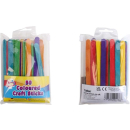 ARTBOX COLOURED CRAFT STICKS PK50