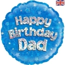 OAKTREE 18" HAPPY BIRTHDAY DAD FOIL BALLOON