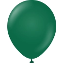 KALISAN 12IN DARK GREEN BALLOONS PK100