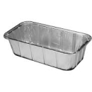 320X168X78MM WITHOUT LIDS FOIL LOAF TINS PK5
