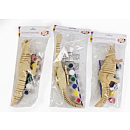 35X21CRAFT WOODEN DINOSAUR MODELS