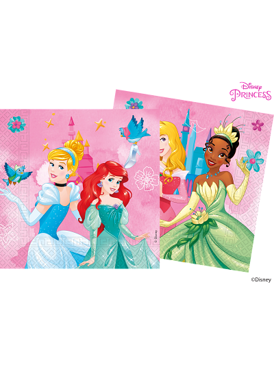 DISNEY PRINCESS 2PLY NAPKINS PK20