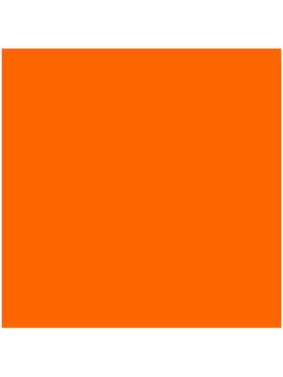 TABLECOVER EMBOSSED ORANGE 90CM X 90CM PK2