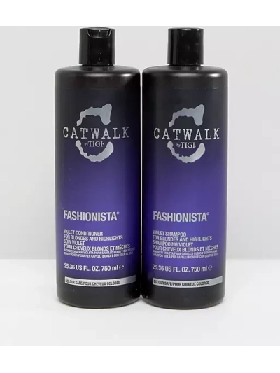 CATWALK BY TIGI-FASHIONISTA PURPLE-750ML , CONDITION-SOLD INDIVIDUAL + COMBO