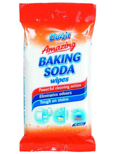 DUZZIT AMAZING BAKING SODA WIPES 40PK
